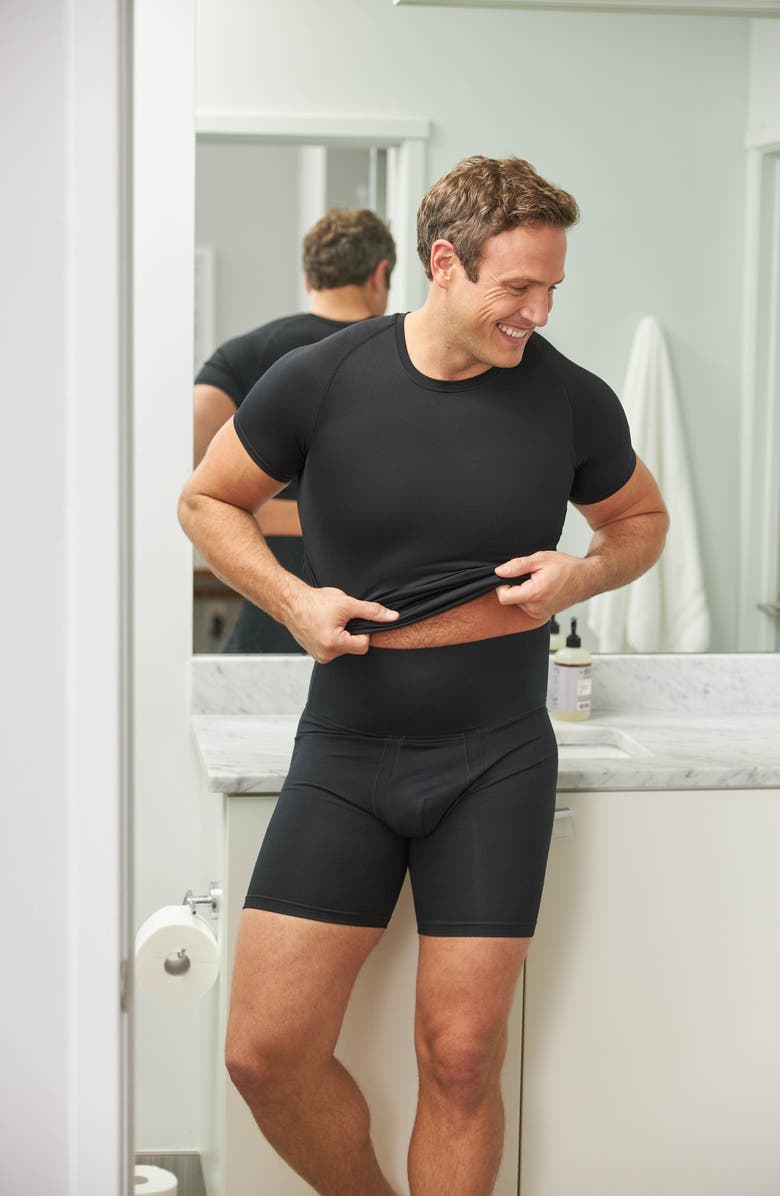 SPANX<sup>®</sup> Ultra Sculpt Seamless Crewneck T-Shirt, Alternate, color, 