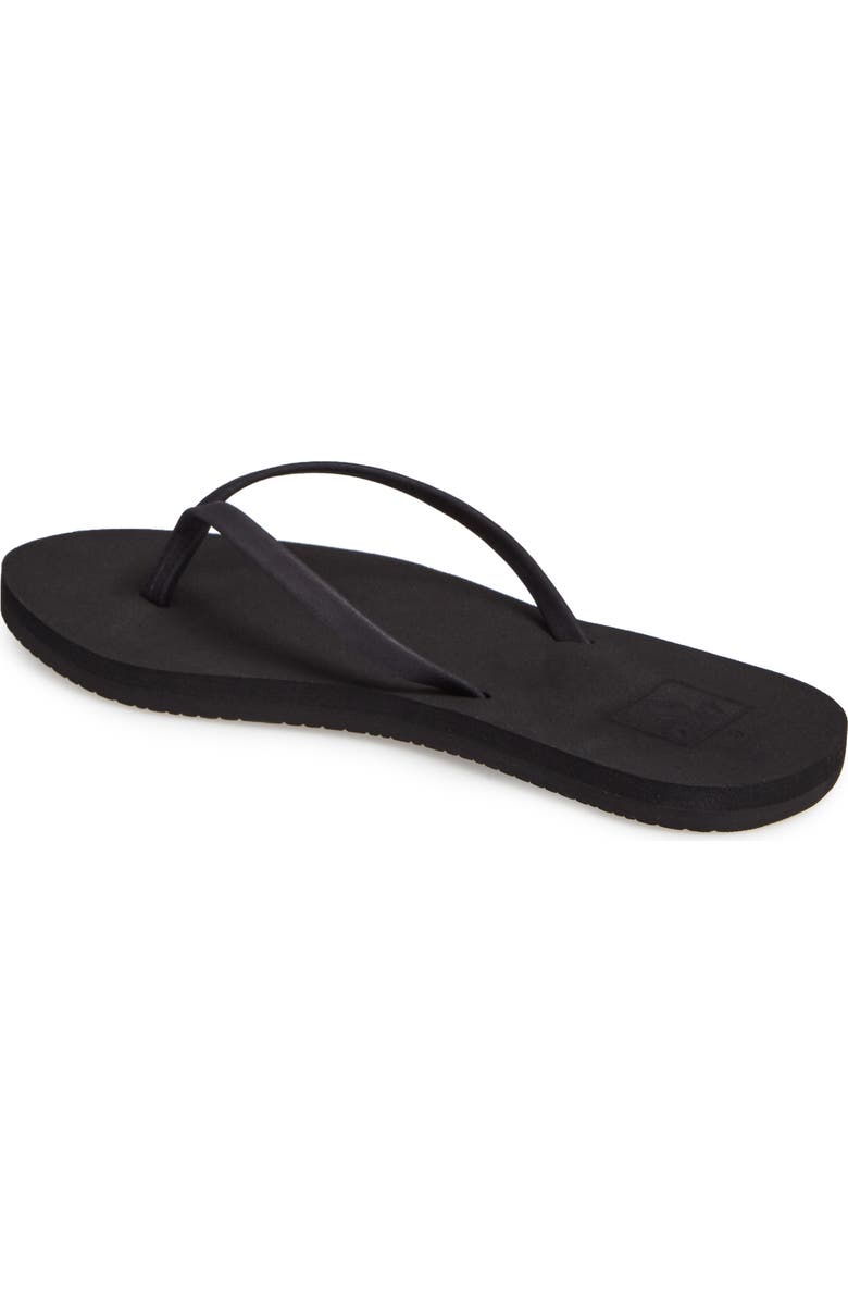 Reef Bliss Nights Flip Flop, Alternate, color, Black