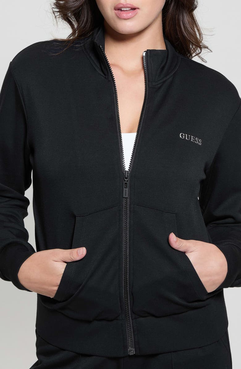 GUESS Gelsey Zip Jacket, Alternate, color,