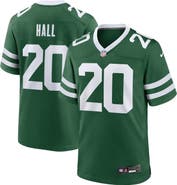 Nike Men's Nike Breece Hall Legacy Green New York Jets Game Jersey