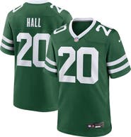 Nike Men's Nike Breece Hall Legacy Green New York Jets Game Jersey
