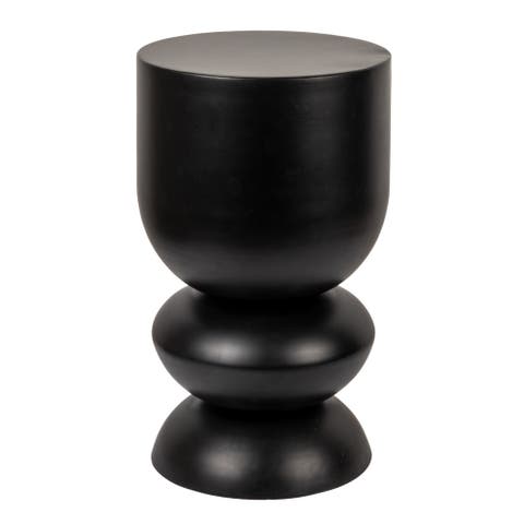 Stacked Bulb Side Table