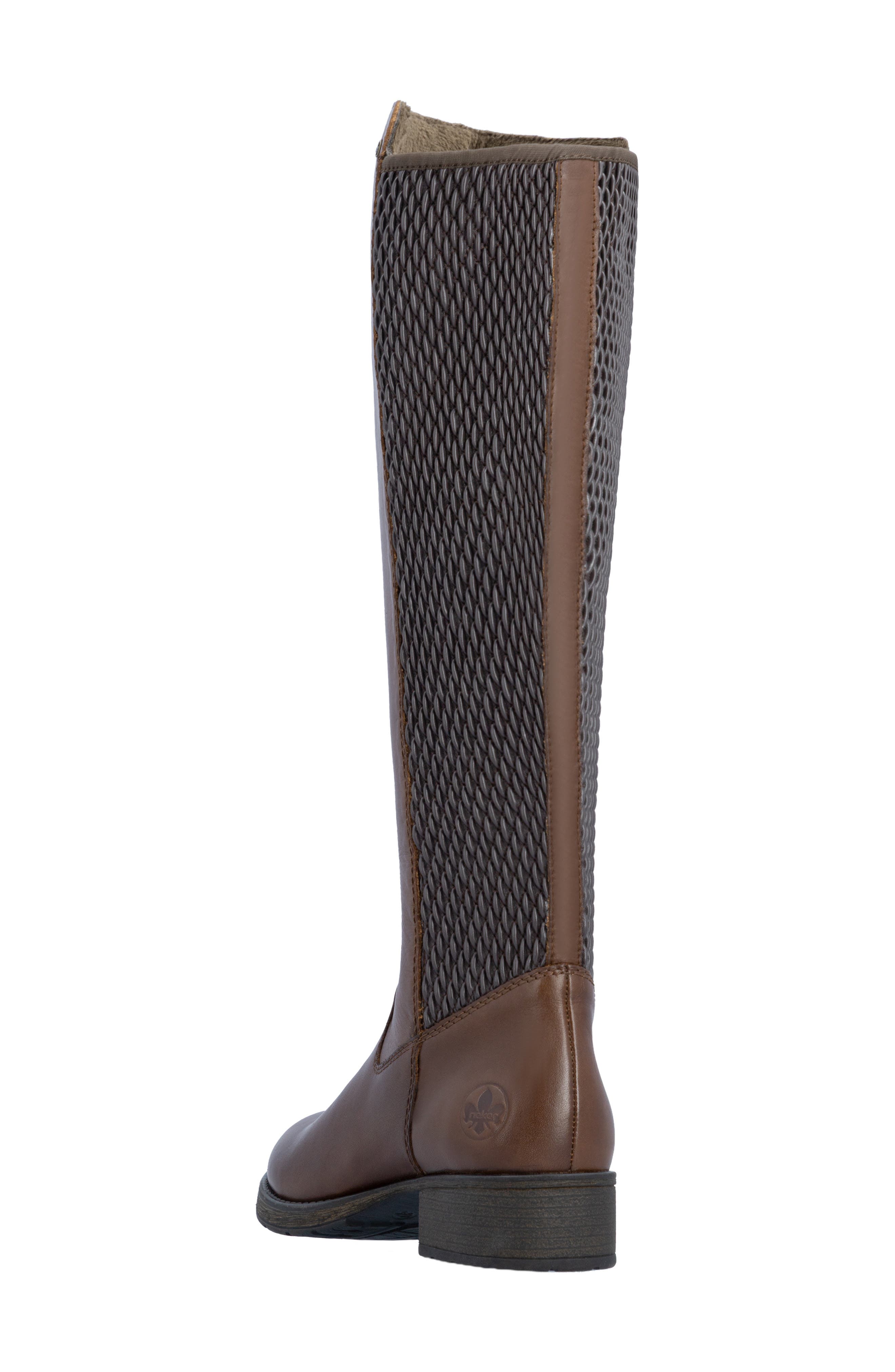 Faith 91 Riding Boot, Alternate, color, EBONY/ MORO/ CHESTNUT