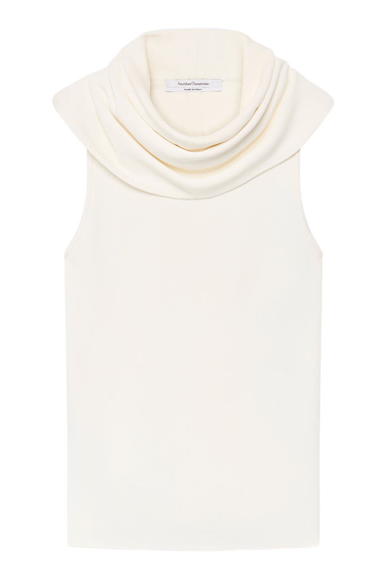 Cowl Neck Blouse, Alternate, color, Off-White