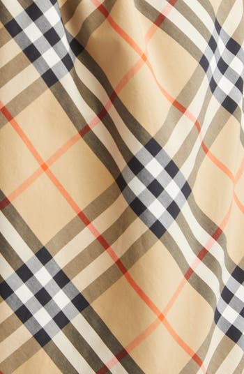 Check Cotton Belted Shirtdress
