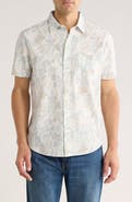 14th & Union Cotton Seersucker Short Sleeve Button-Up Shirt