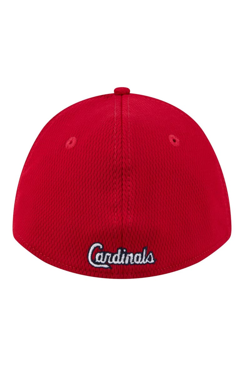 Men's New Era Red St. Louis Cardinals Dash 39THIRTY Flex Hat, Alternate, color, Red