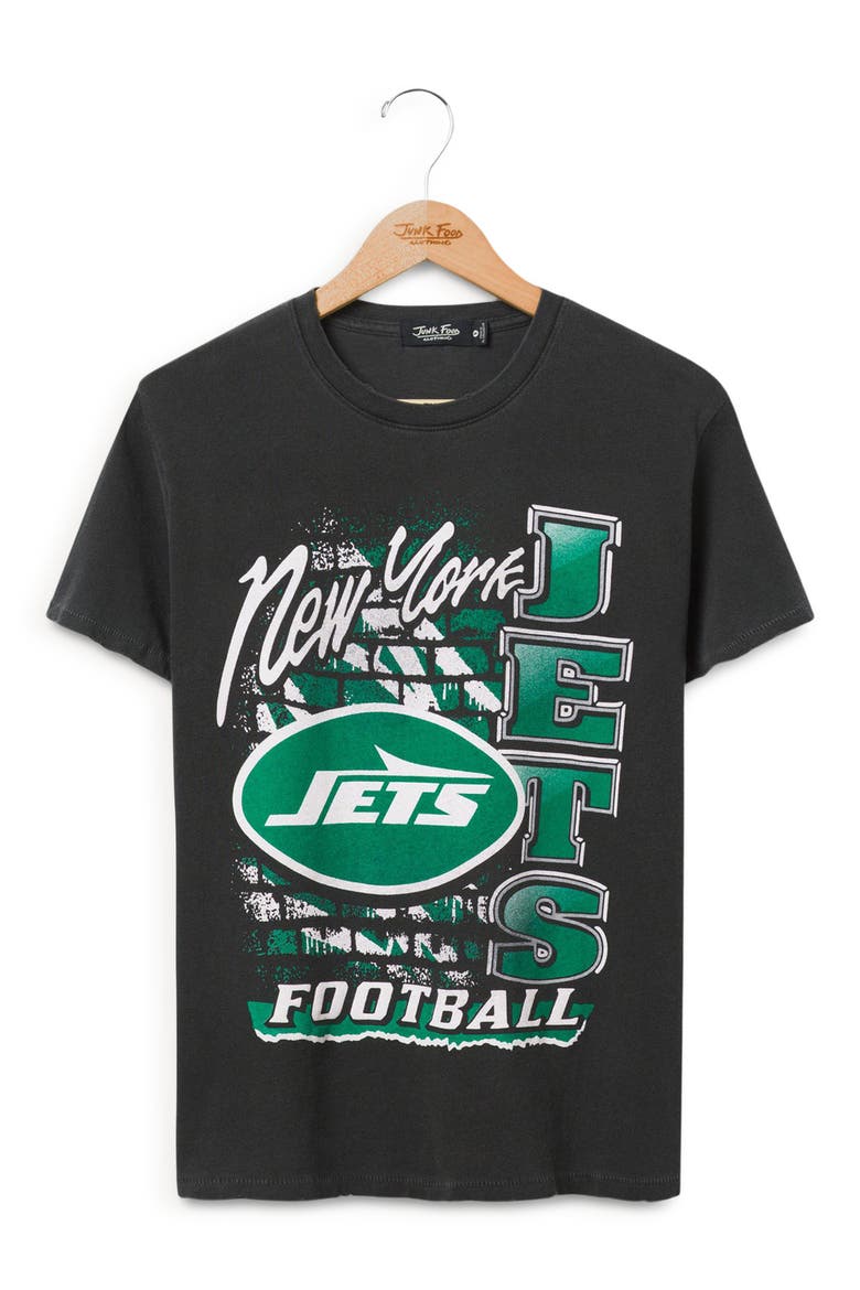 New York Jets Graphic T-Shirt, Main, color, TRUE BLACK