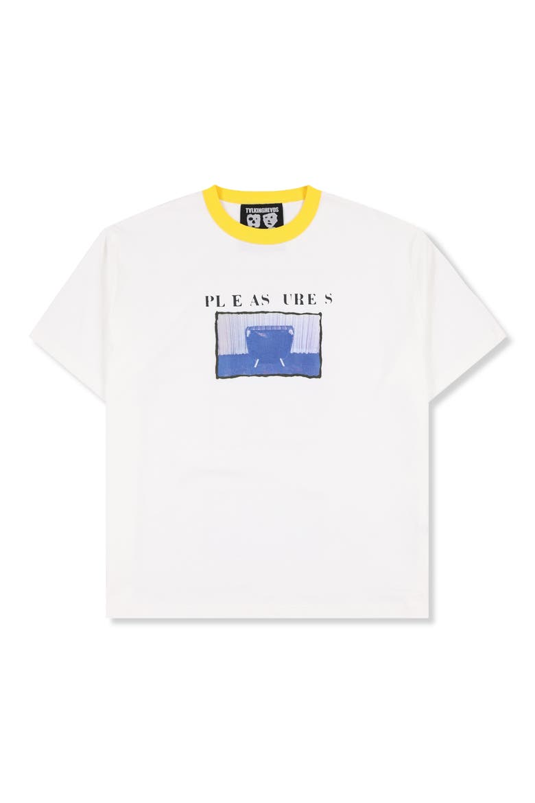 x Talking Heads Speaking Heavyweight Graphic T-Shirt, Alternate, color, WHITE