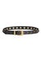 Cabochon Studded Leather Western Belt