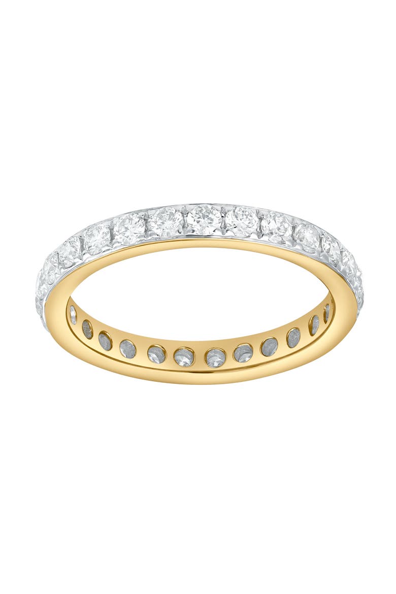 Averine 1.00 Ct Natural Diamond Eternity Band 14K Gold Ring, Main, color, 14K Yellow Gold