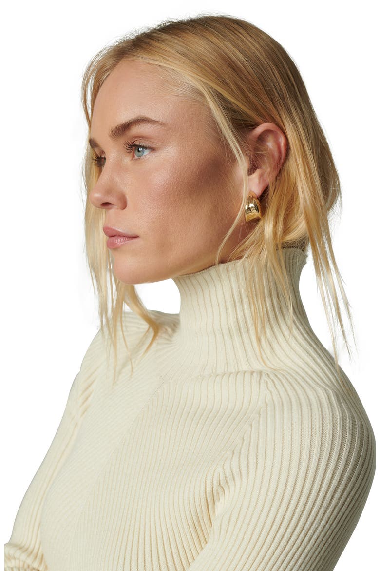 The Palmer Turtleneck Sweater, Alternate, color, MILK