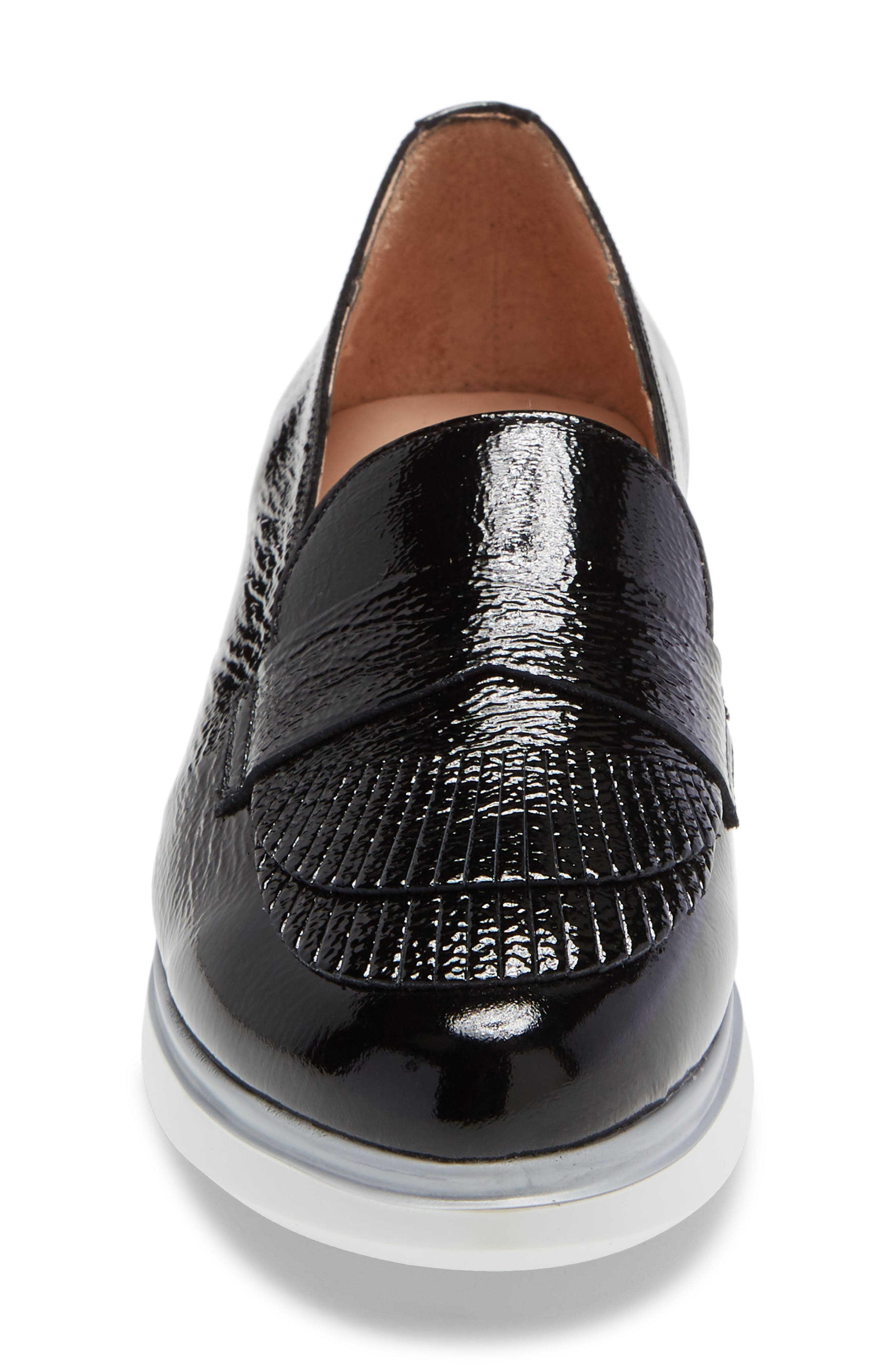 A-9703 Platform Loafer, Alternate, color, BLACK PATENT LEATHER