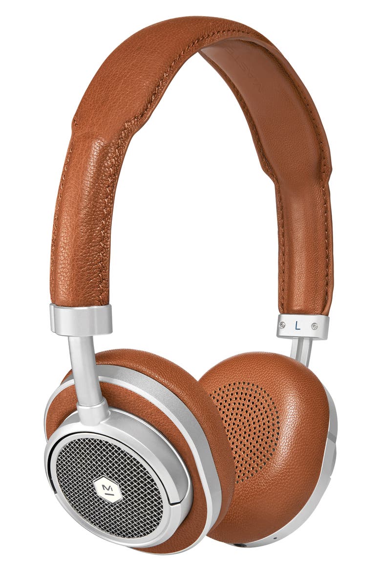 MW50Plus Wireless On/Over-Ear Headphones, Main, color, BROWN/ SILVER