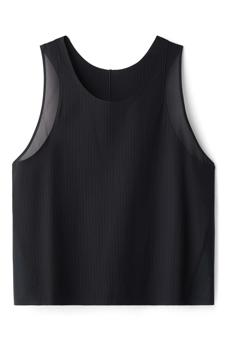 Lightspeed Performance Tank, Alternate, color, PURE BLACK