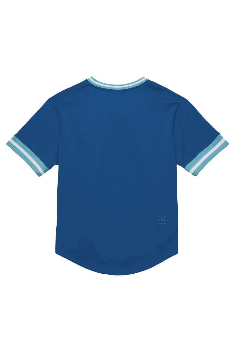 Men's Mitchell & Ness Blue Seattle Sounders FC Mesh Fashion Jersey, Alternate, color, Blue