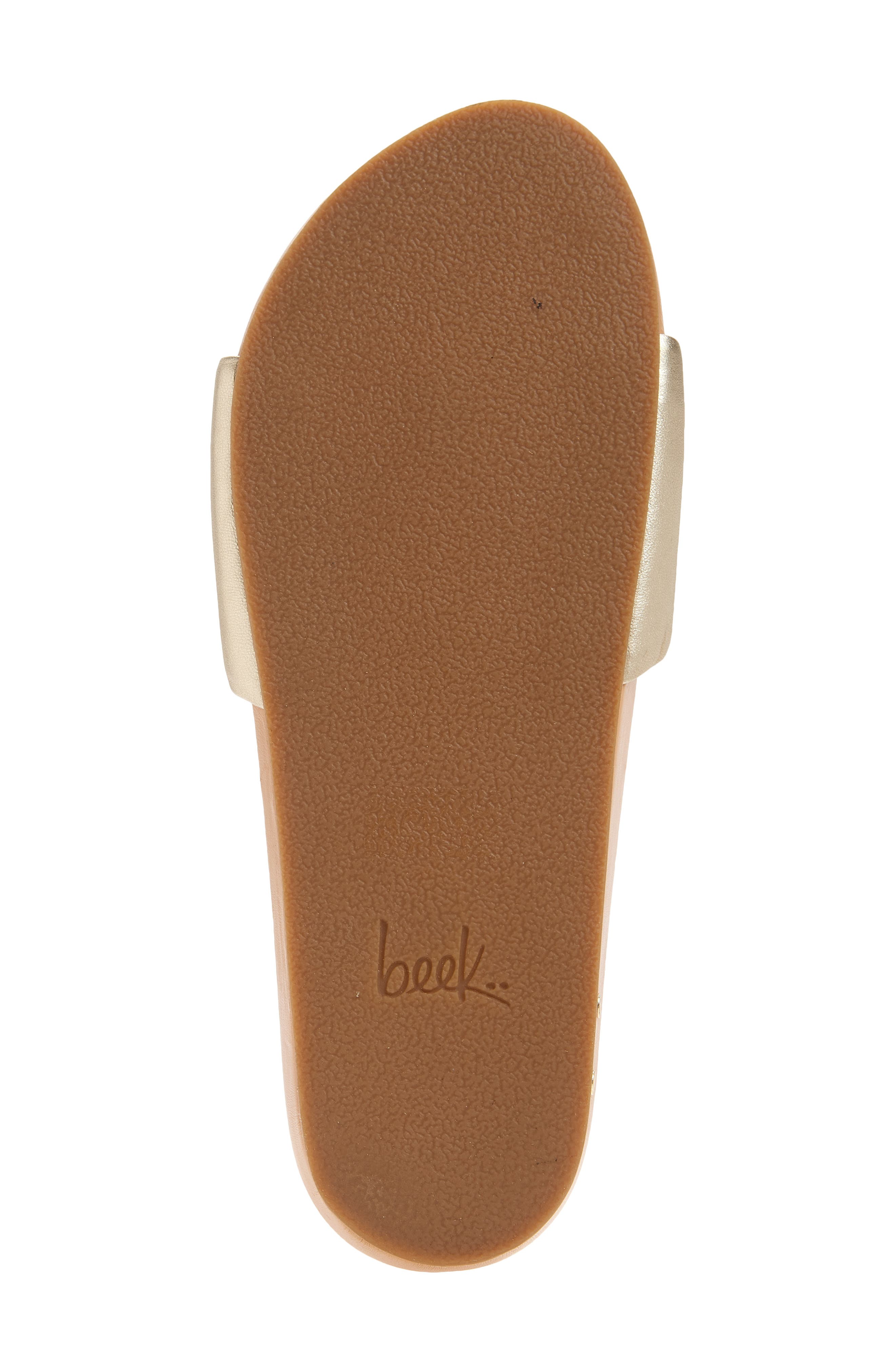 Beek Gallito Slide Sandal, Alternate, color, Platinum/ Beach