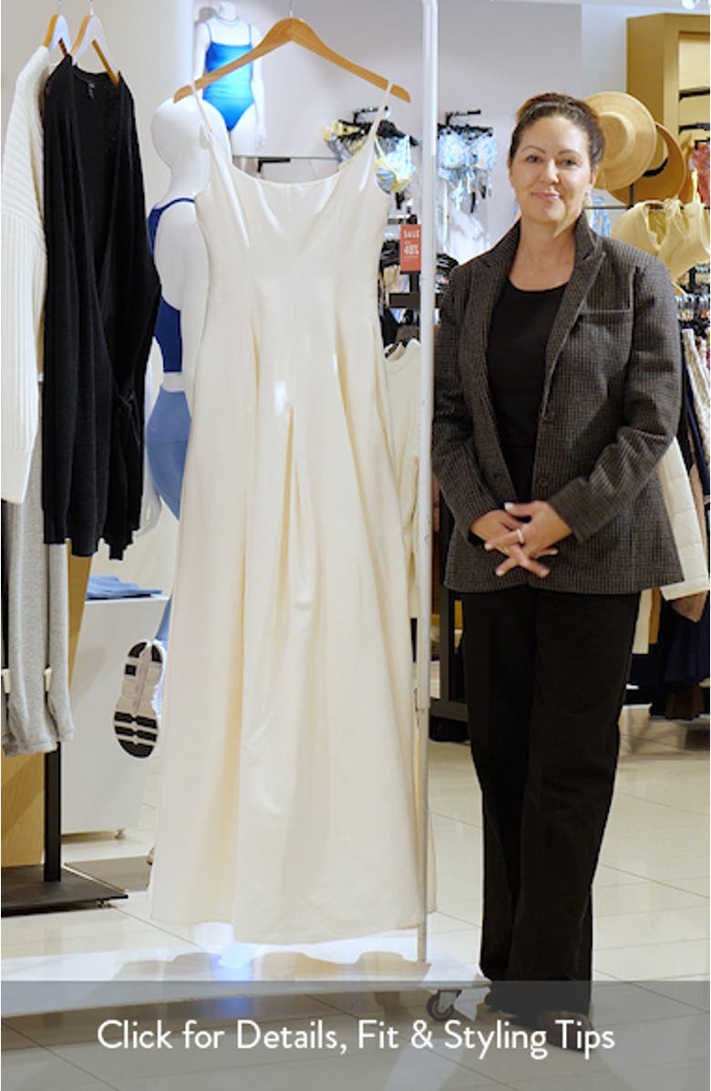 Joy Cotton Blend Maxi Dress, sales video thumbnail