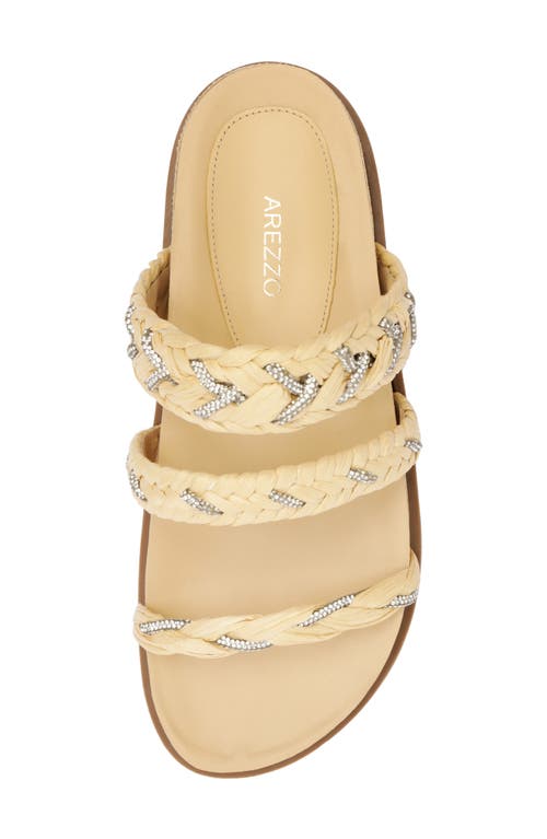 Arezzo Mila Flatform Slide Sandal