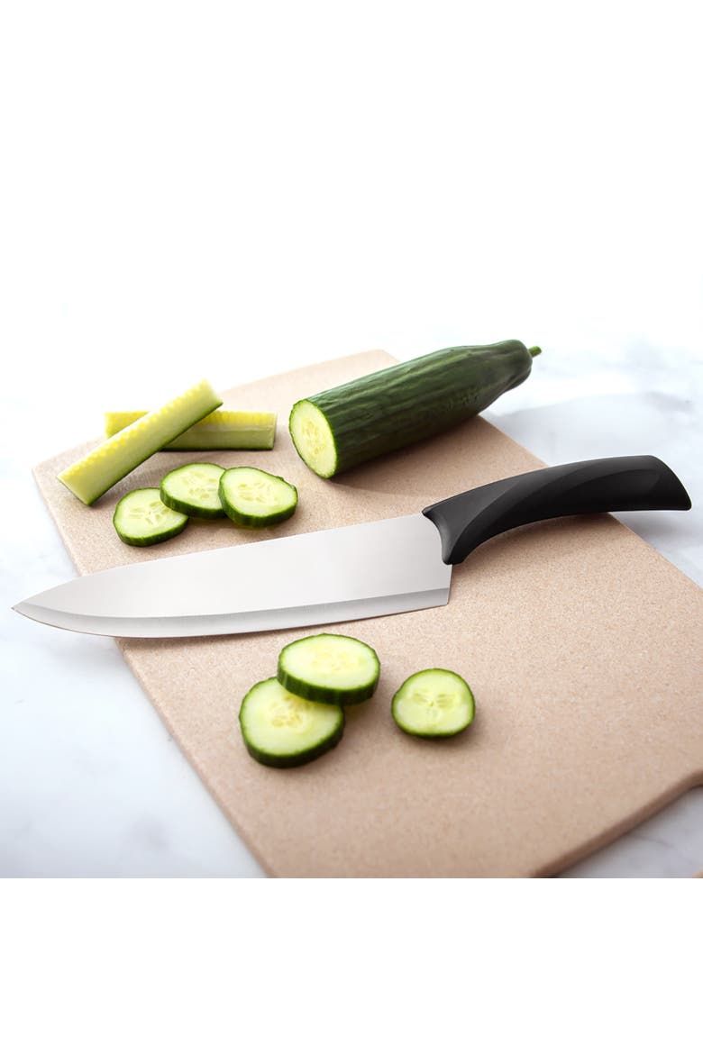 Cutlery 8.5-Inch French Chef Knife Anthem Wave Handle, Alternate, color, Black