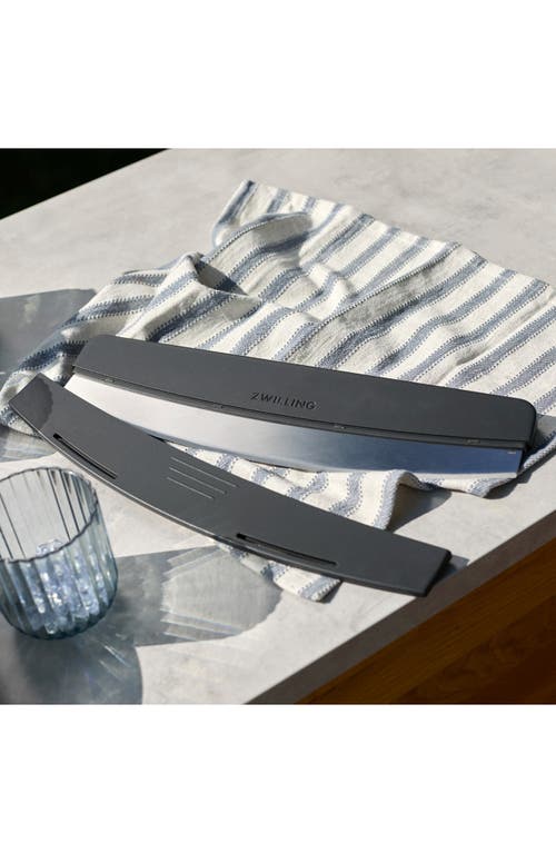 Zwilling Bbq+ Stainless Steel Pizza Cutter In Black