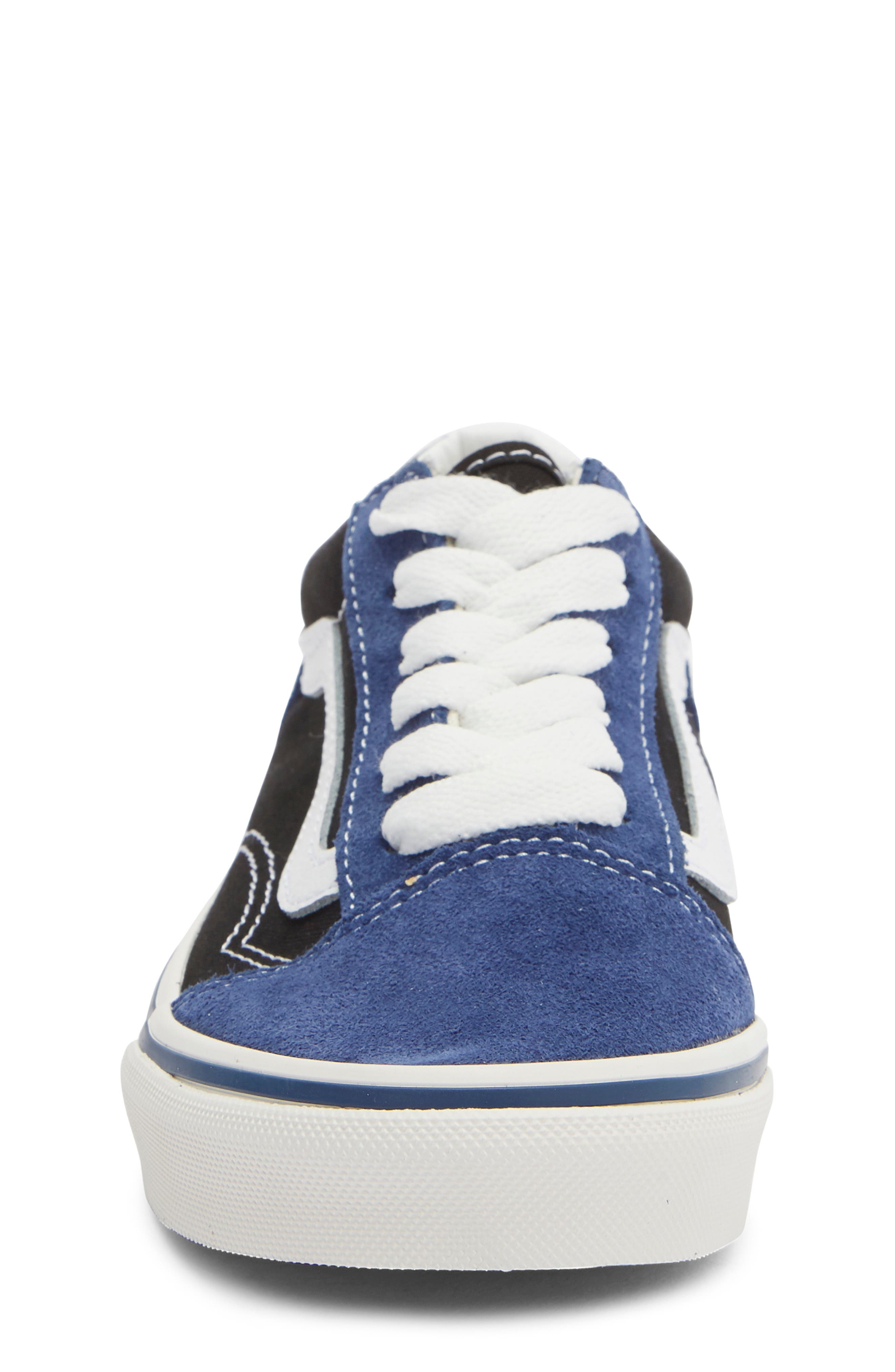 Kids' Old Skool Sneaker, Alternate, color, NAVY BLACK