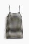 selected Navy Blue/Cream Striped