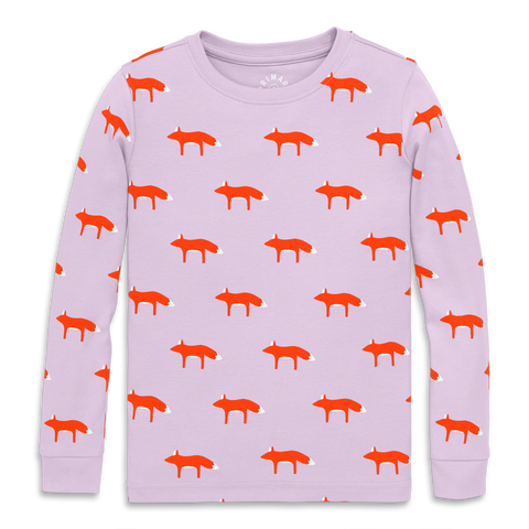 Kids Organic Long Sleeve Pj Top (Toddler, Little Kid, Big Kid)