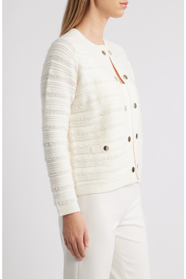 Open Front Cardigan, Alternate, color, ECLAIR