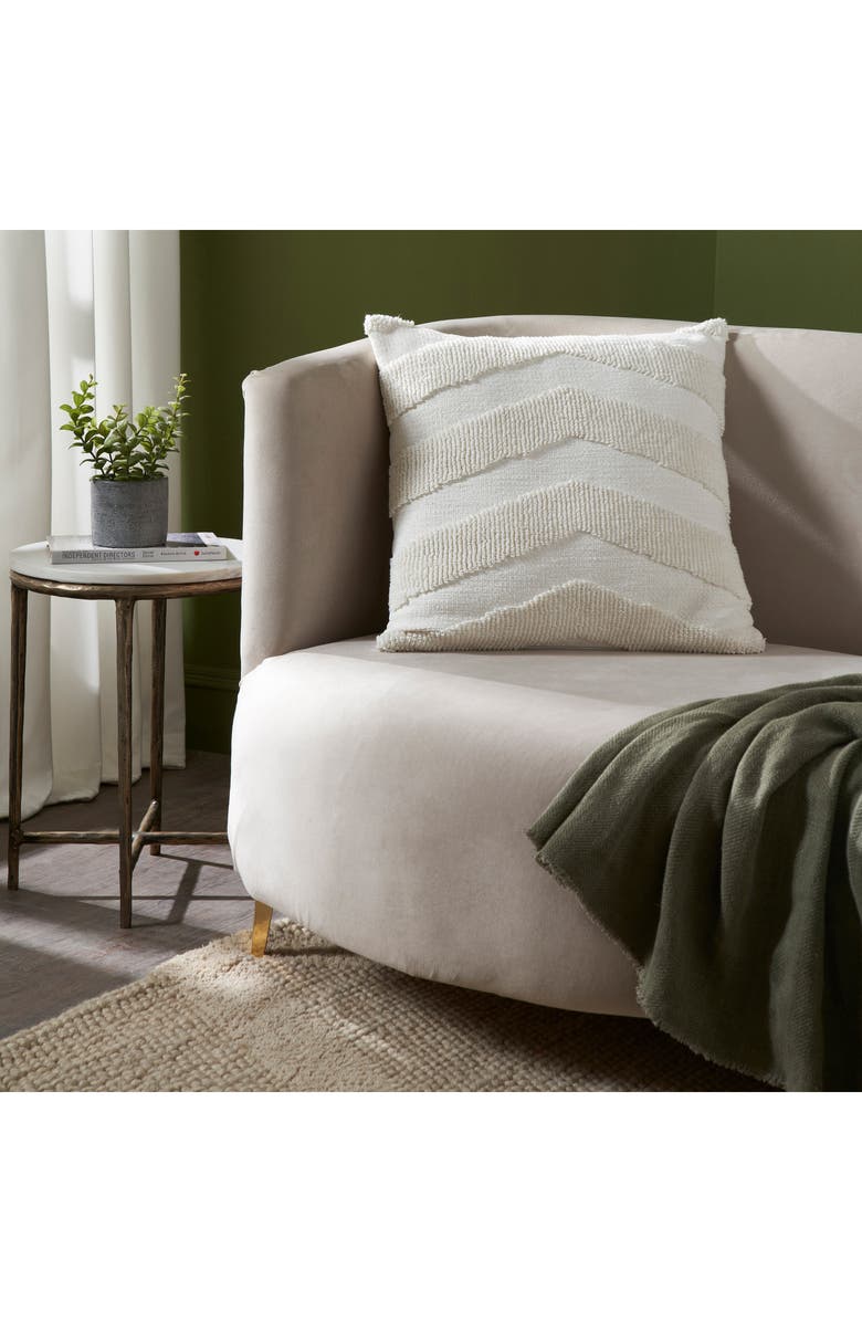Renwil Chiara Indoor Accent Pillow, Alternate, color, Ivory