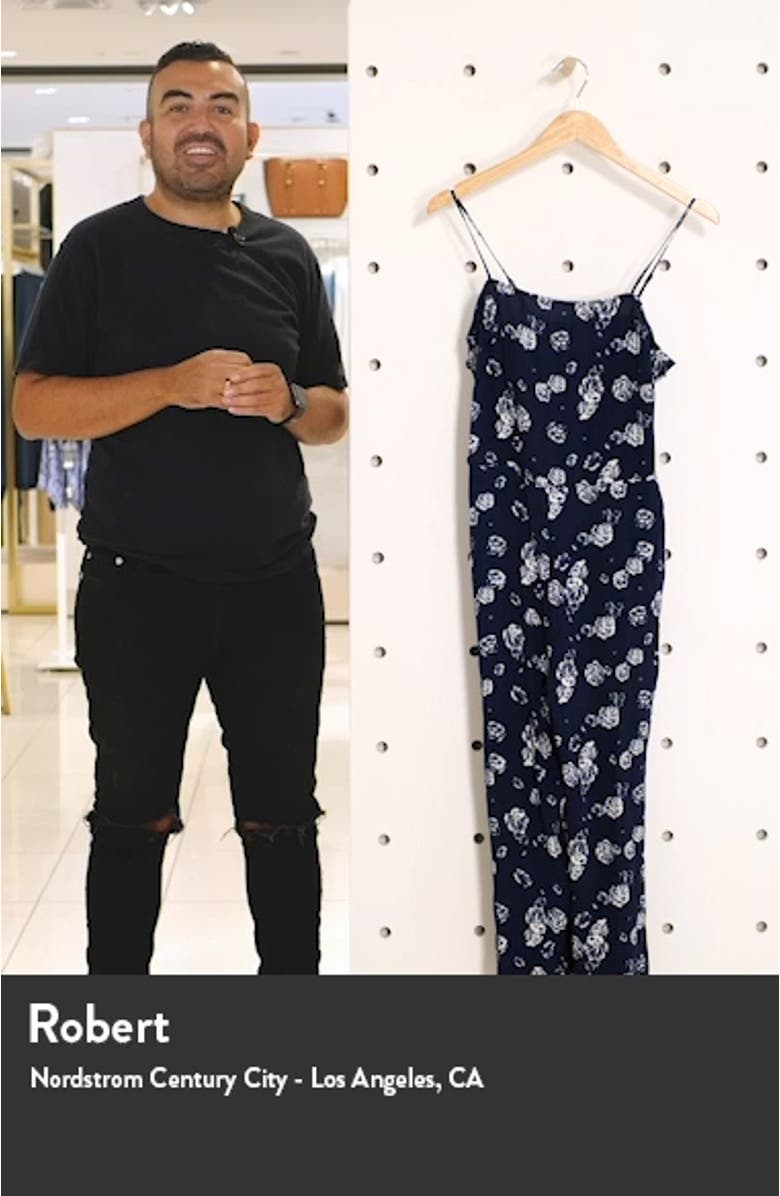 Sleeveless Wide Leg Jumpsuit, sales video thumbnail