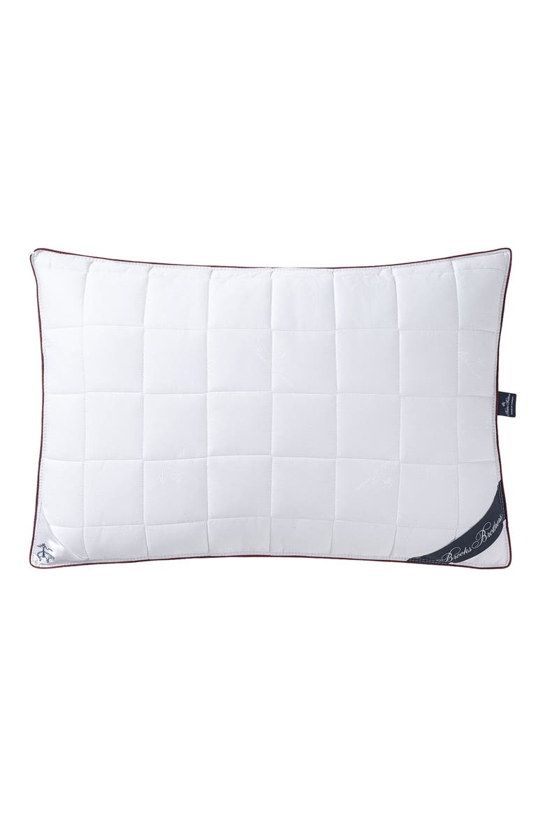 Cotton Pillow, Main, color, WHITE