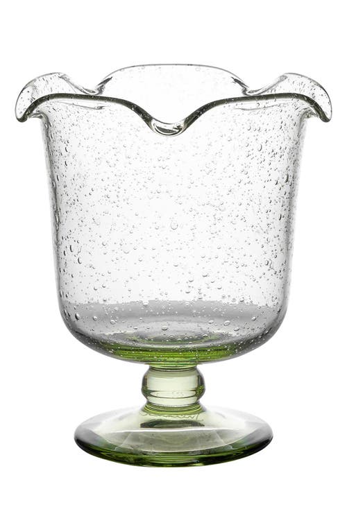Juliska Provence 5.5 Hurricane Vase In Basil