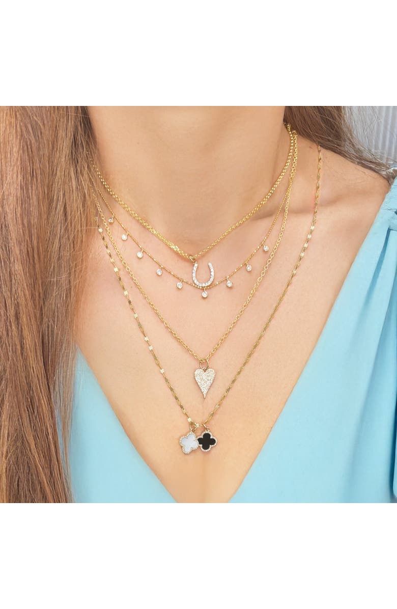 The Lovery Fine Jewelry Bismark Necklace, Alternate, color, Yellow Gold