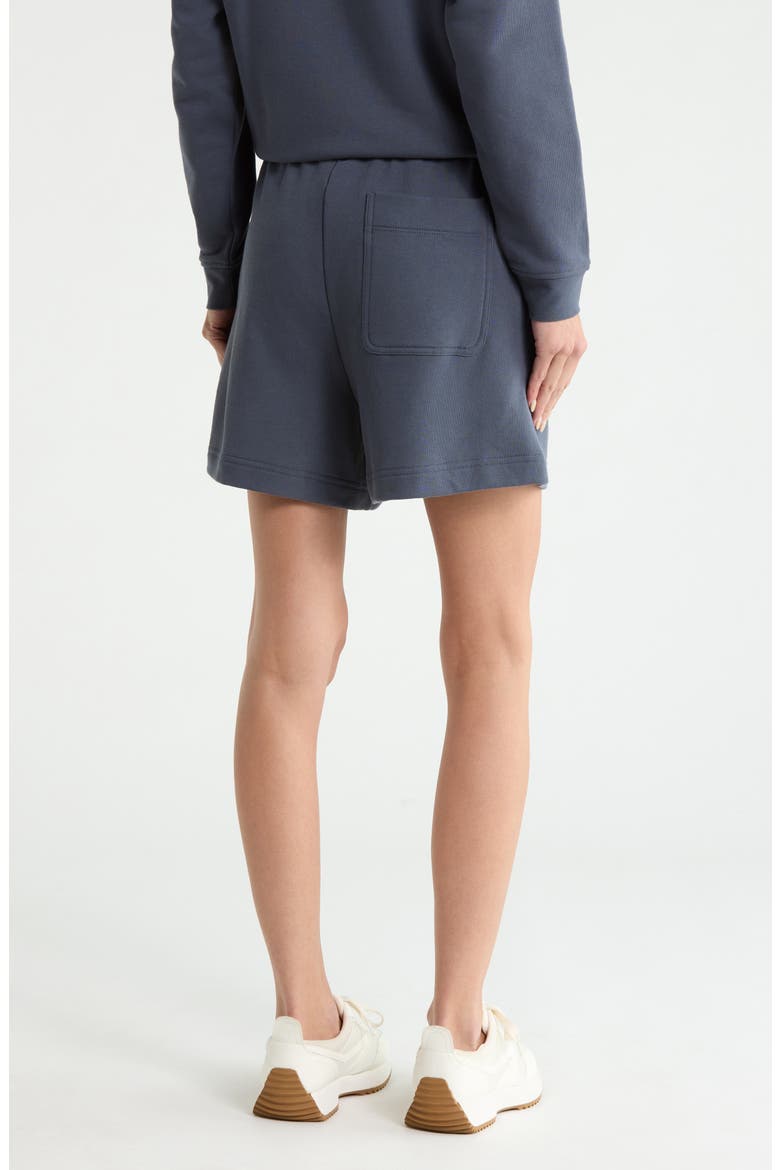 Cotton Pull-On Shorts, Alternate, color, DARK WATER