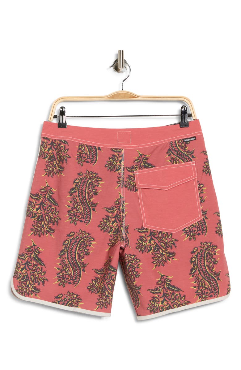 Quiksilver Original Scallop Board Shorts, Alternate, color, 