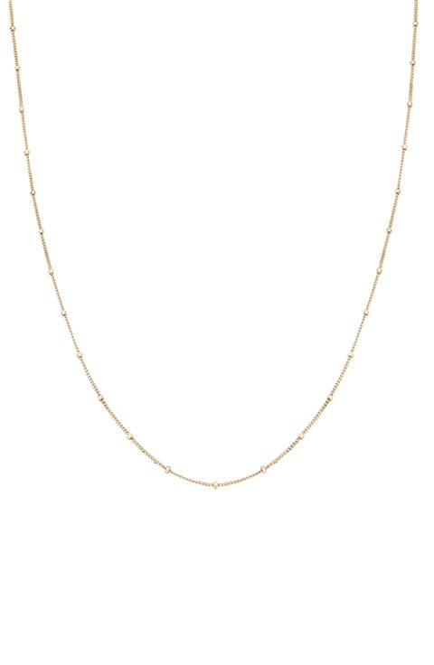 Sterling Silver 18k Gold Plated Savannah Necklace Holiday Gift Idea
