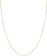 Bearfruit Jewelry Sterling Silver 18k Gold Plated Savannah Necklace Simple Daily Wear