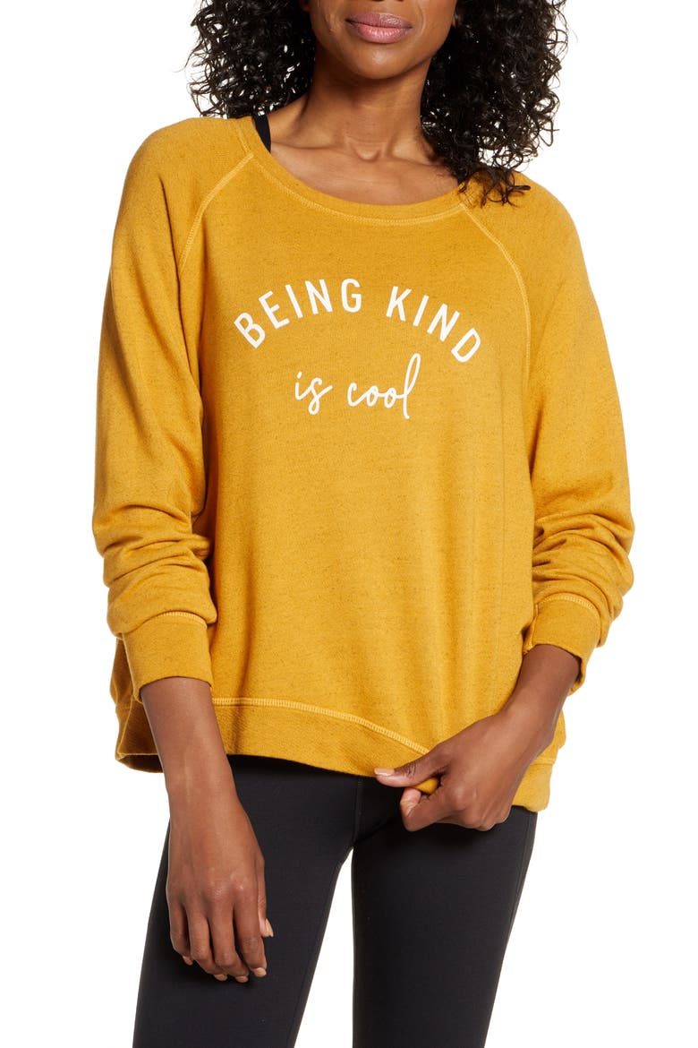 Smith Kind is Cool Pullover, Main, color, SUNFLOWER