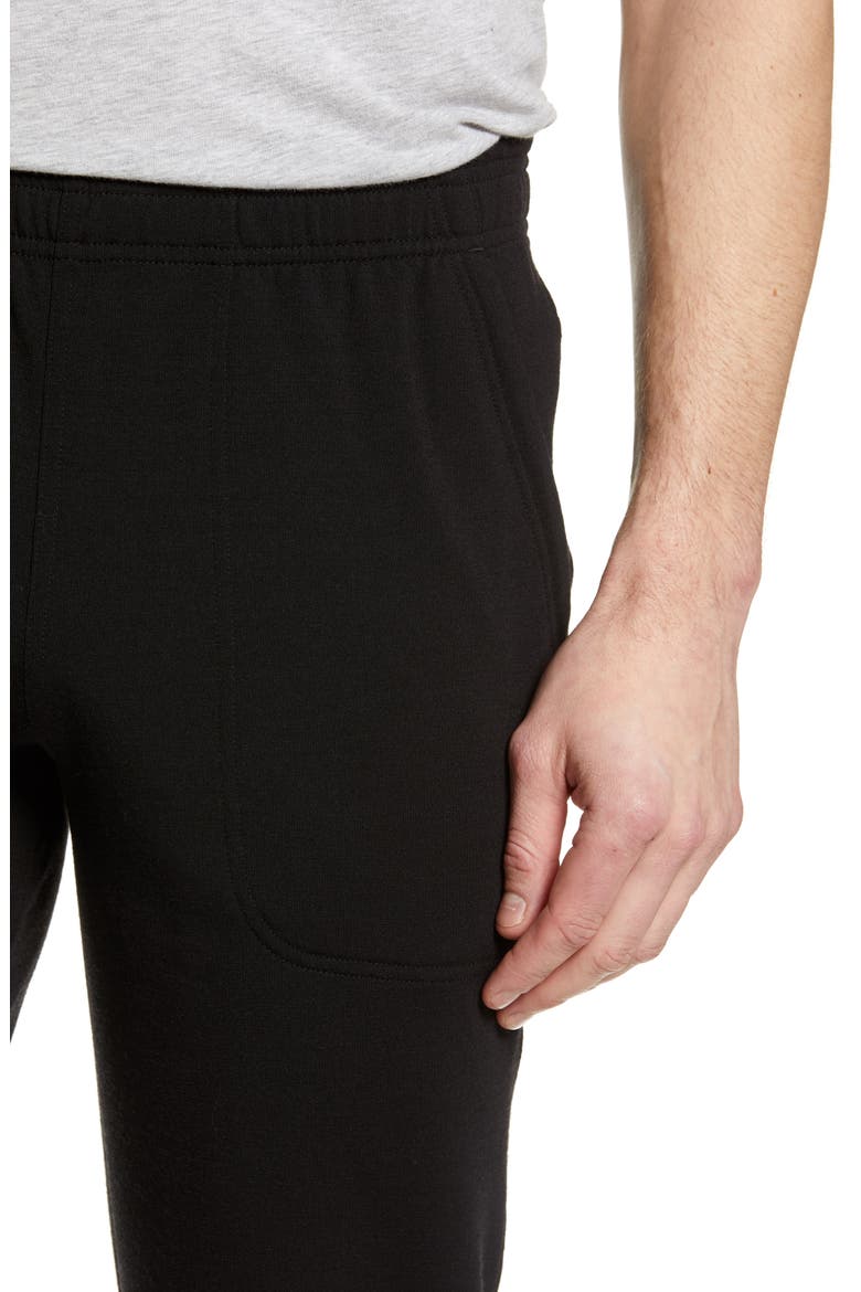 Shifter Wool Blend Jogger Pants, Alternate, color, BLACK