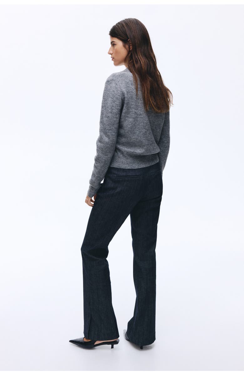 H&M High Flared Jeans, Alternate, color, 