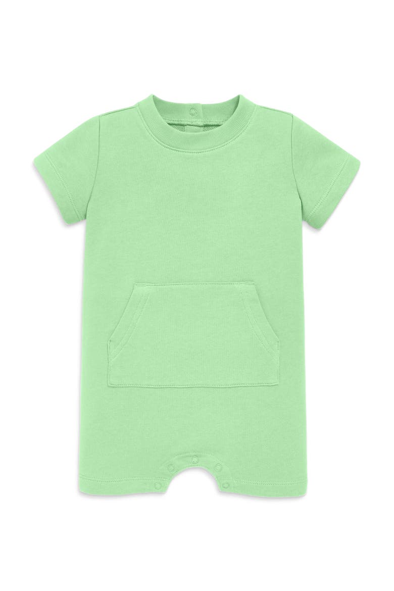 Baby Sweatshort Shortie, Alternate, color, Pear