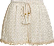 Ramy Brook Mina Zigzag Cover-Up Shorts