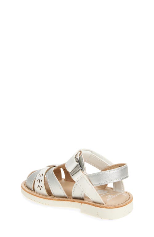Shop Stride Rite Kids' Kehlani Laser Cut Sandal In White