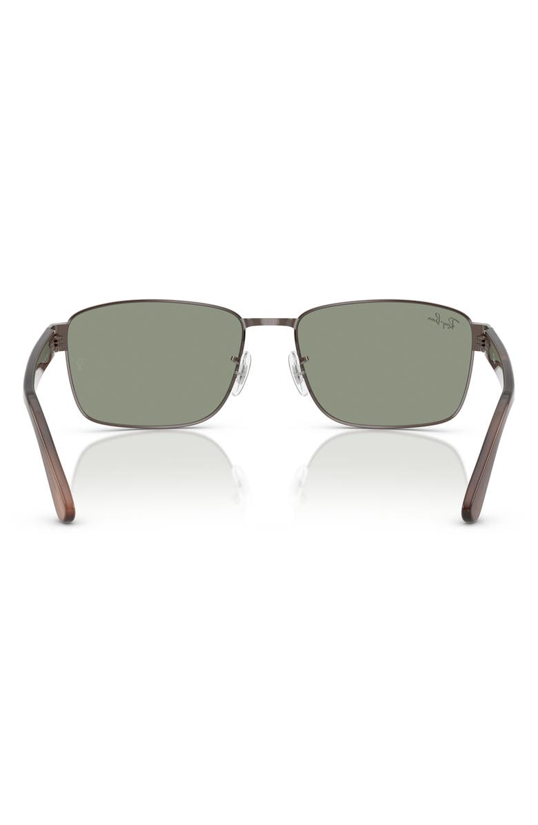 Ray-Ban 59mm Square Sunglasses, Alternate, color, Copper