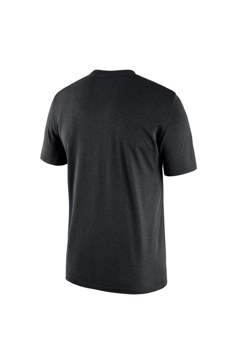 Nike Men's Nike Heathered Black Oklahoma State Cowboys Team Football Legend T-Shirt, Alternate, color,