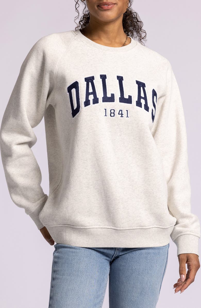 Thread & Supply Dallas Appliqué Sweatshirt, Main, color, 