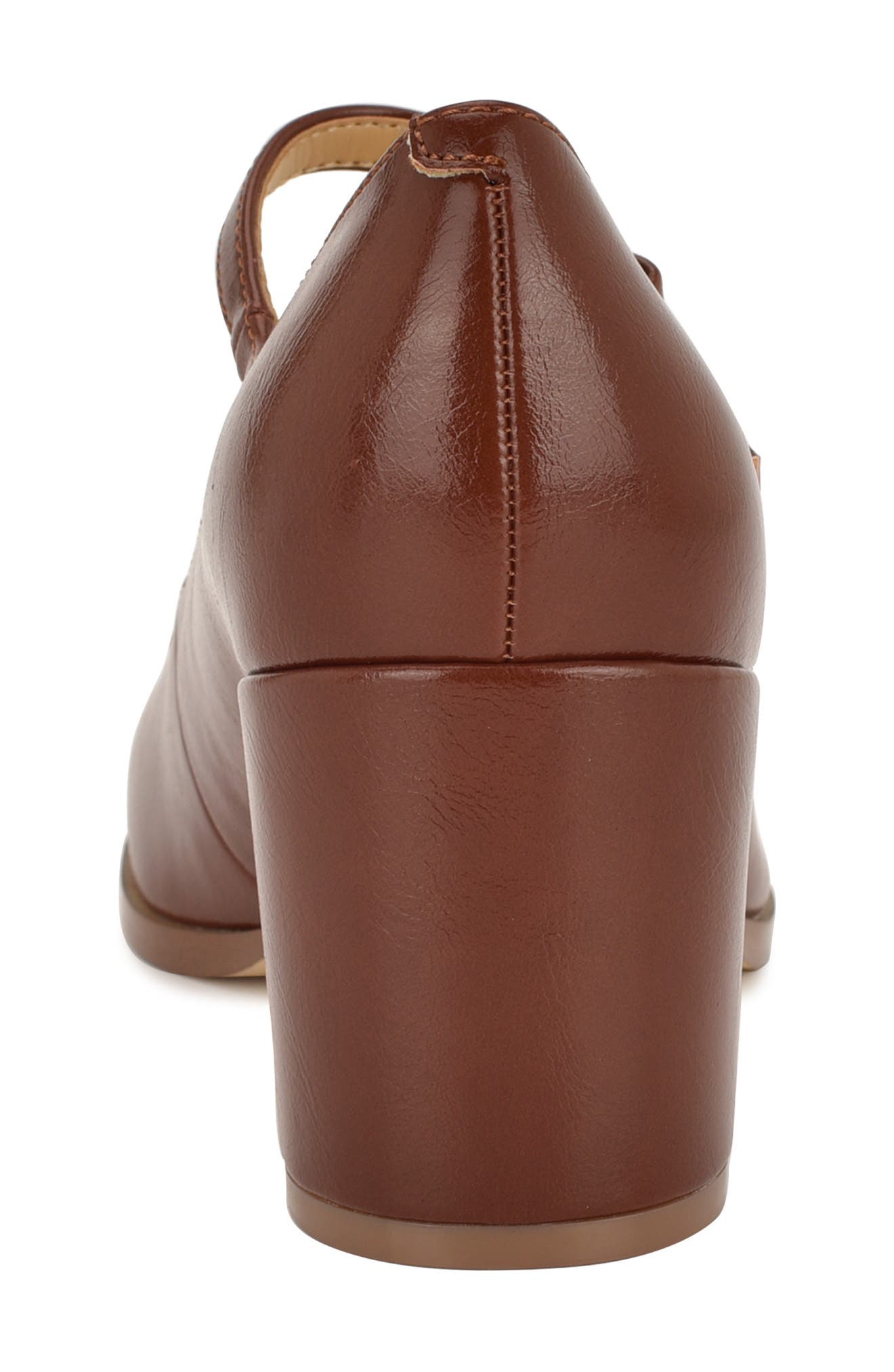 Nine West Mary Jane Pump, Alternate, color, Brown Patent
