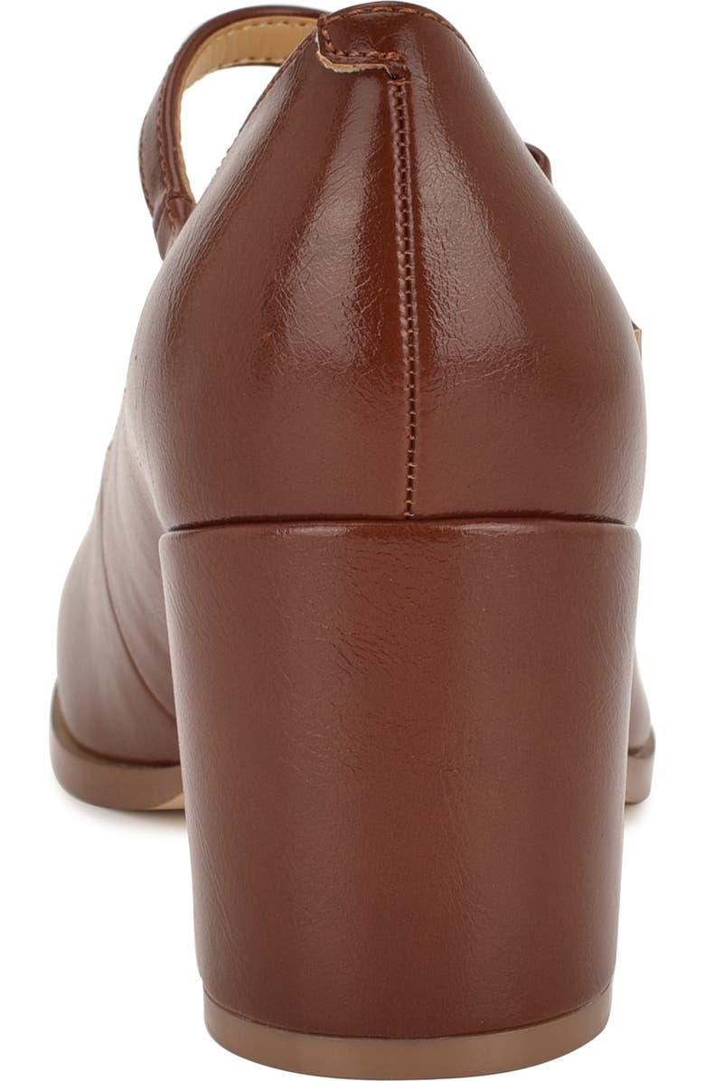 Nine West Mary Jane Pump, Alternate, color, Brown Patent
