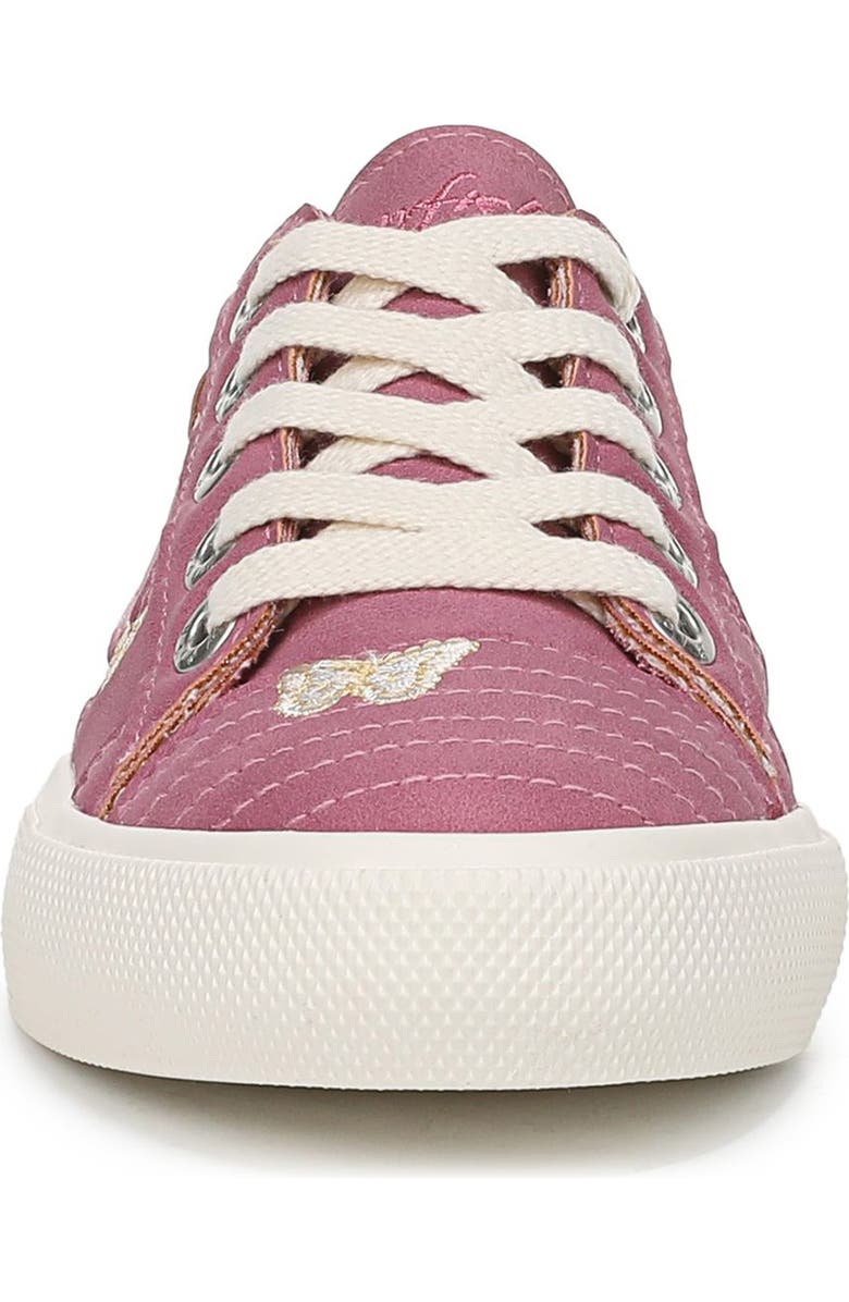 Blowfish Malibu Kids' Sadie Embroidered Butterfly Sneaker, Alternate, color, Mauve Pink